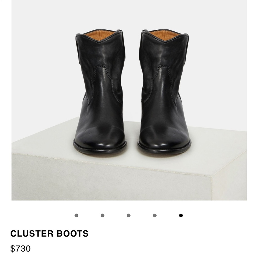 Isabel Marant Cluster Booties Size 10 - image 3